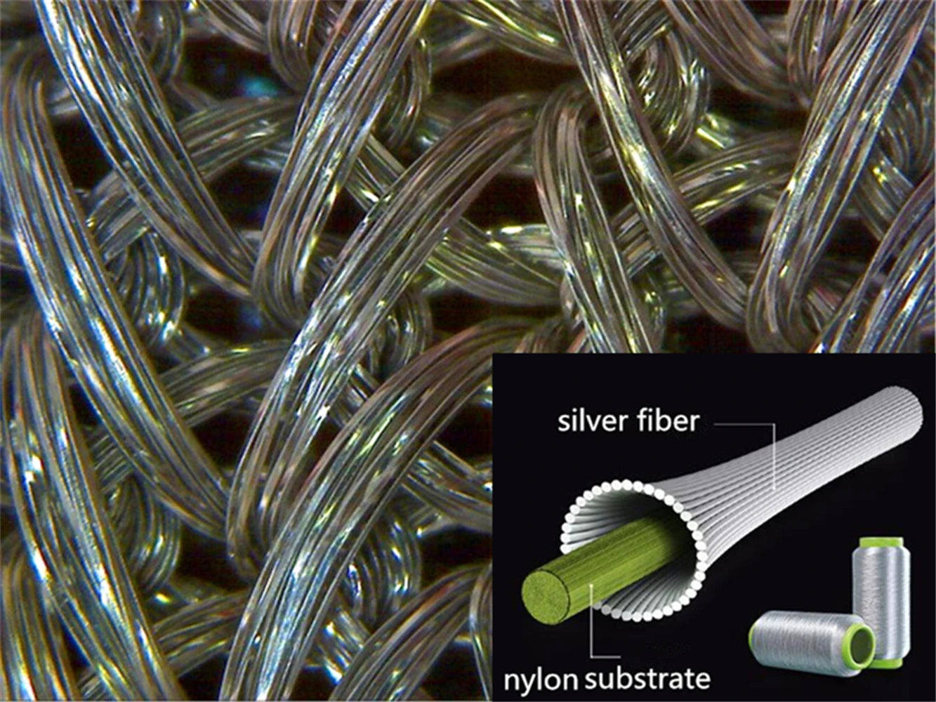 Silver Defense Fabric - EMF and RF Protection