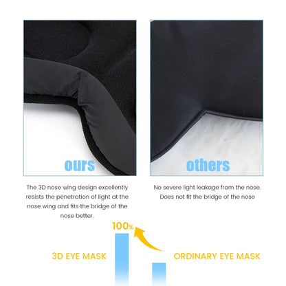 LuxSilk 3D -  Luxury Sleep Mask